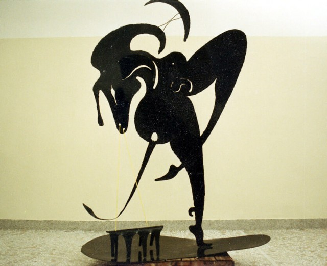 Black sculptures 1985 – 1986, (1977-1986)