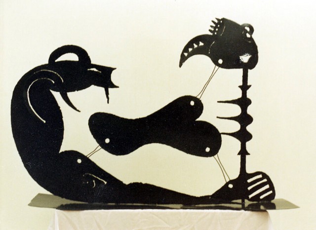 Black sculptures 1985 – 1986, (1977-1986)